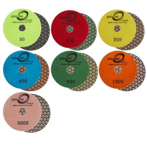 Cyclone Dry Polishing Pads