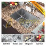 Single bowl kitchen sink 16 gauge