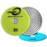 Cyclone Engineered Stone White Resin Polishing Pads