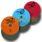Hurricane 3-Step Wet Polishing Pads