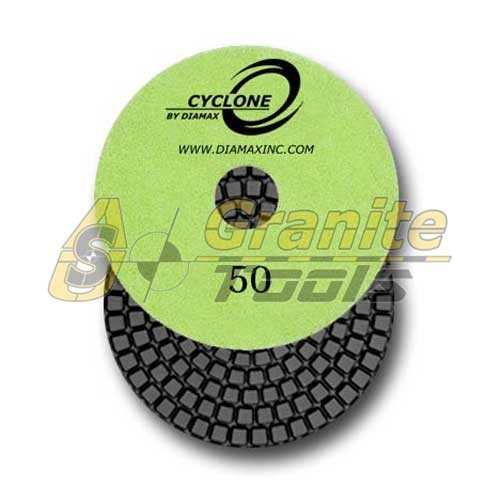 Cyclone Wet Polishing Disks R Series Grit 50