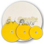 stone felt buffing pad