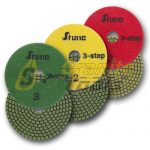 4" Stone - 3 Step Polishing Pads