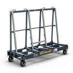 Abaco One-Stop Single-Sided A-Frame SSA7247-M3 for storing and transporting stone slabs and glass sheets