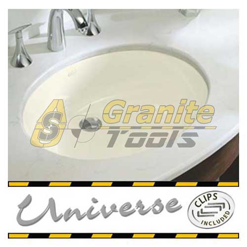 Vanity Sinks MIRA 22-3/4" x 16" detail 2