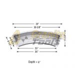 Single bowl kitchen sink 16 gauge