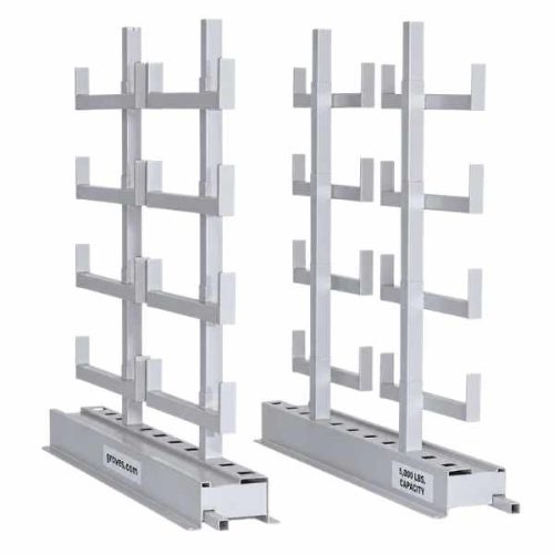 GROVES Heavy-Duty Bundle Rail Backsplash Package for stone backsplash storage
