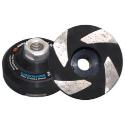 Alpha polishing pads for stone finishing