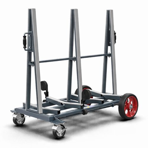 Abaco Double Sided Slab Buggy DSBG1320P for storing and transporting stone slabs