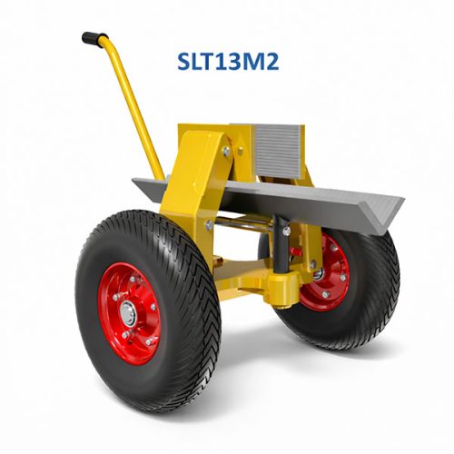 Abaco Self-Locking Dolly SLT13M2 for moving stone slabs on construction sites and in manufacturing facilities