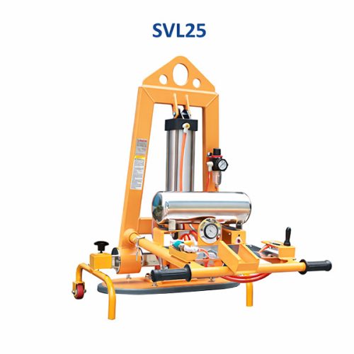 Abaco Stone Vacuum Lifter 25 for transporting stone slabs with a hoist