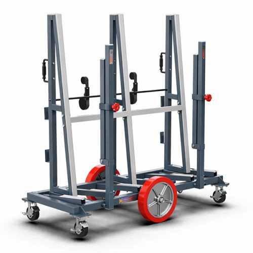 Abaco Universal Slab Buggy Medium USB6WM for transporting stone slabs in confined spaces