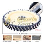 16" Diamond Milling Wheels Teflon Core