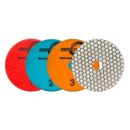 Cyclone 3-Step Quartz Wet Polishing Pads