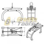Aardwolf Rock Lifter Grapple ARL-800 measures
