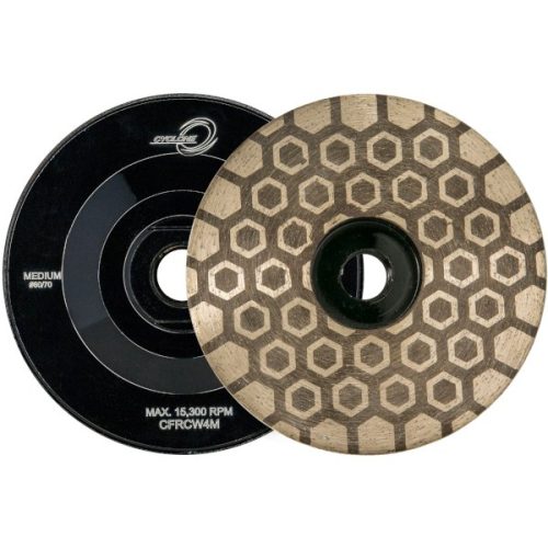 Cyclone Hex Flat Resin Cup Wheel