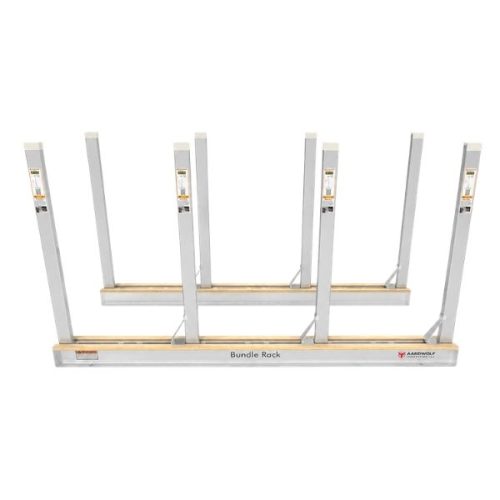 Aardwolf ABR0106 bundle rack kit with rails and poles for vertical slab storage