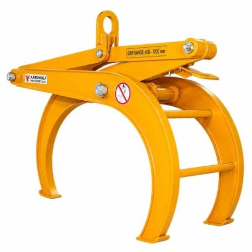 Aardwolf Rock Lifter Grapple ARL-1200 for moving and setting large rocks and boulders
