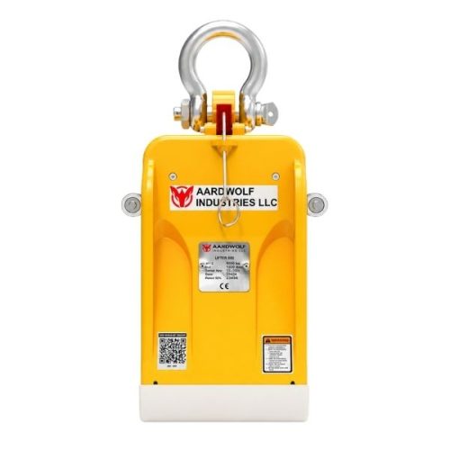 Aardwolf AL60R slab lifter with rollers for stone slab handling