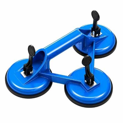 Aardwolf Triple Suction Cup for manual lifting of glass, tile, plastic, and smooth non-porous materials