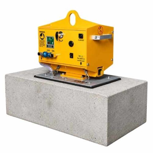 Aardwolf Vacuum Block Lifter 2200lbs for lifting marble, granite, concrete, and similar materials