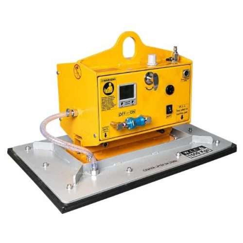 Aardwolf Vacuum Block Lifter 837lbs for lifting marble, granite, concrete, and similar materials