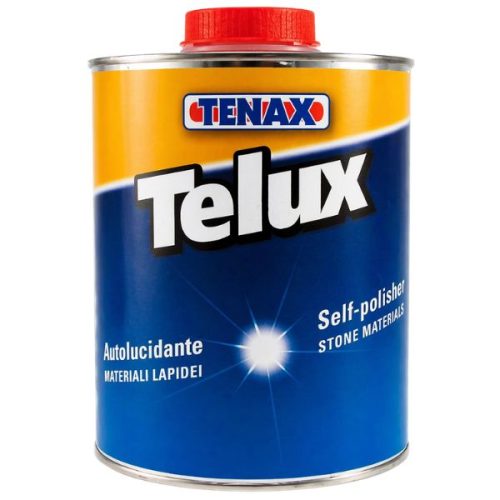 Tenax Telux Varnish for creating a polished effect on stone surfaces and chiseled edges