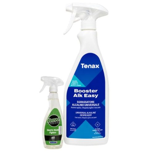Tenax Bravo! Quartz Stain Remover for removing difficult stains from quartz surfaces