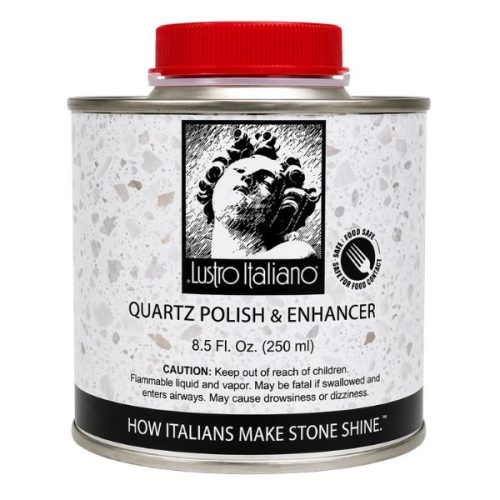 Tenax Lustro Italiano Quartz Polish and Enhancer for enhancing engineered stone surfaces