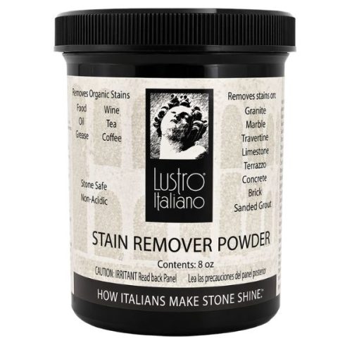 Tenax Lustro Italiano Stain Remover for removing organic stains from stone and hard surfaces