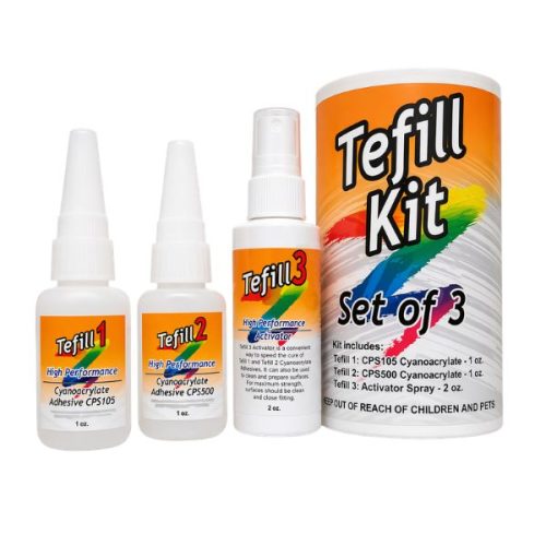 Tenax Tefill Chip Repair Kit for repairing chips, scratches, and fissures on stone surfaces