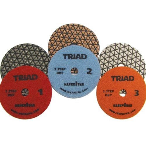 Weha Triad 3-Step Dry Polishing Pads