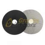Velcro Silicon Carbide Sandpaper with Knockout Center view 1