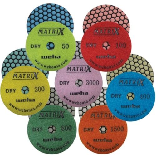 Weha Matrix 7-Step Dry Polishing Pads