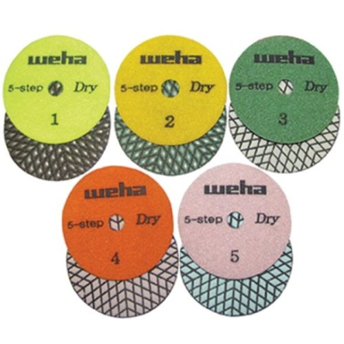 Weha 5-Step Dry Polishing Pads