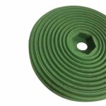 Weha green rubber replacement pads for lifters close-up