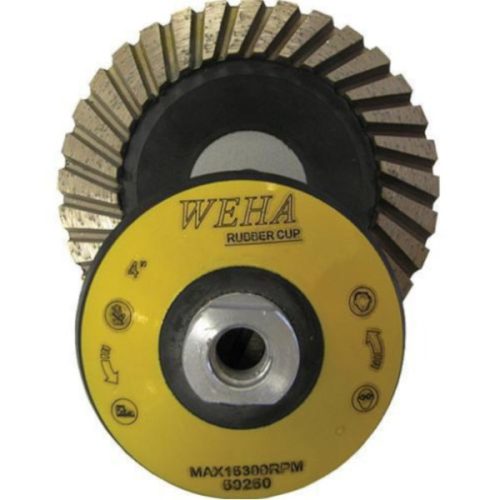 Weha Rubber Diamond Cupwheel