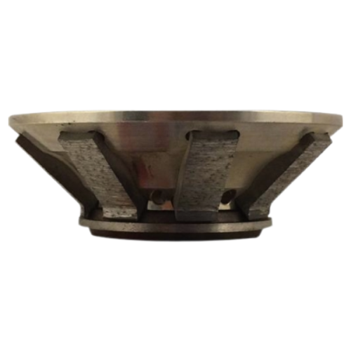 OMA Bevel E20 Sint Segmented Pos 1 profile wheel for marble, granite, quartz, and engineered stone