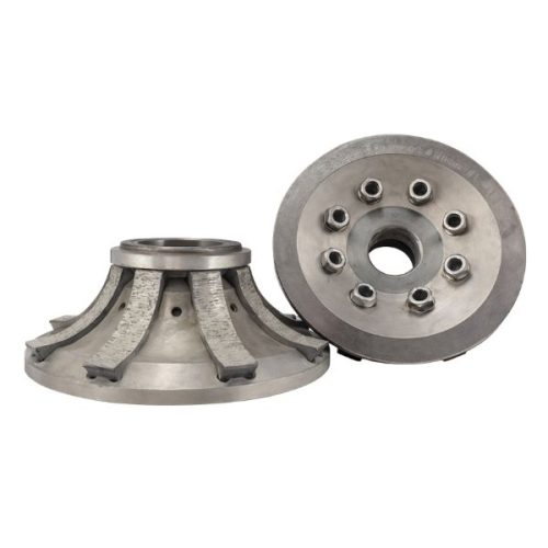 OMA Demi Bullnose B30 Sint Segmented Pos 1 profile wheel for marble, granite, quartz, and engineered stone