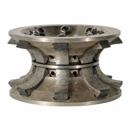 OMA Full Bullnose V30 Sint Segmented Pos 1 profile wheel for marble, granite, quartz, and engineered stone