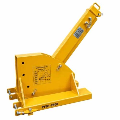Aardwolf Pivot Forklift Boom PFB1-2600 for adjustable forklift lifting applications
