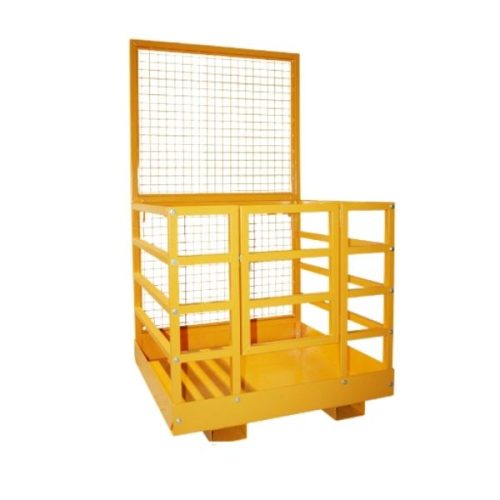 Aardwolf Collapsible Safety Cage for forklift elevated work access