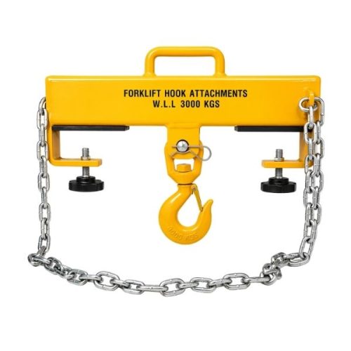 Aardwolf Double Forklift Attachment FHADF2 for converting a forklift into a mobile crane