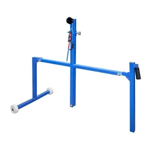Aardwolf Fiberglass Cutting Stand with hack saw for fiberglass support rods