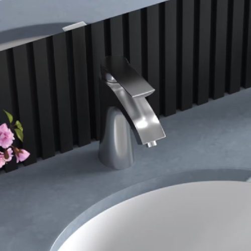 PL-8162 Single Hole Bathroom Faucet
