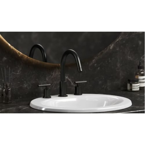 PL-8312 Three Hole 8” Widespread Bathroom Faucet