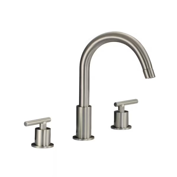 Brushed Nickel Color PL-8312 Bathroom Faucet - v1