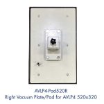 Aardwolf AVLP4 right vacuum pad 520x320 replacement part