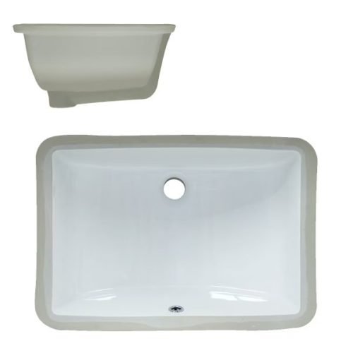 PL-3044 Extra Deep Porcelain Undermount Bathroom Sink