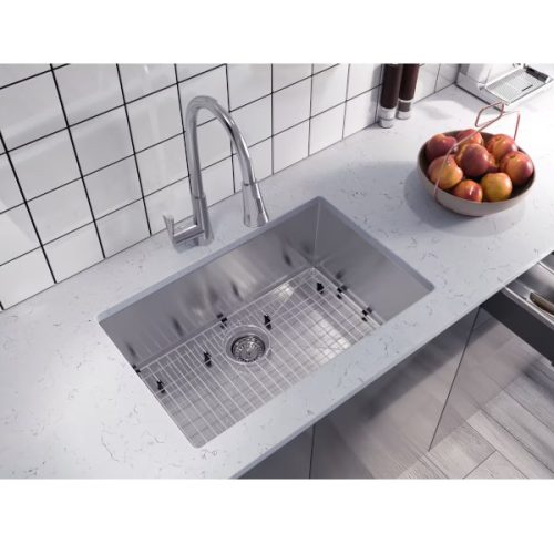 PL-HA111 R0 Handmade 16 Gauge Stainless Steel Undermount Kitchen Sink